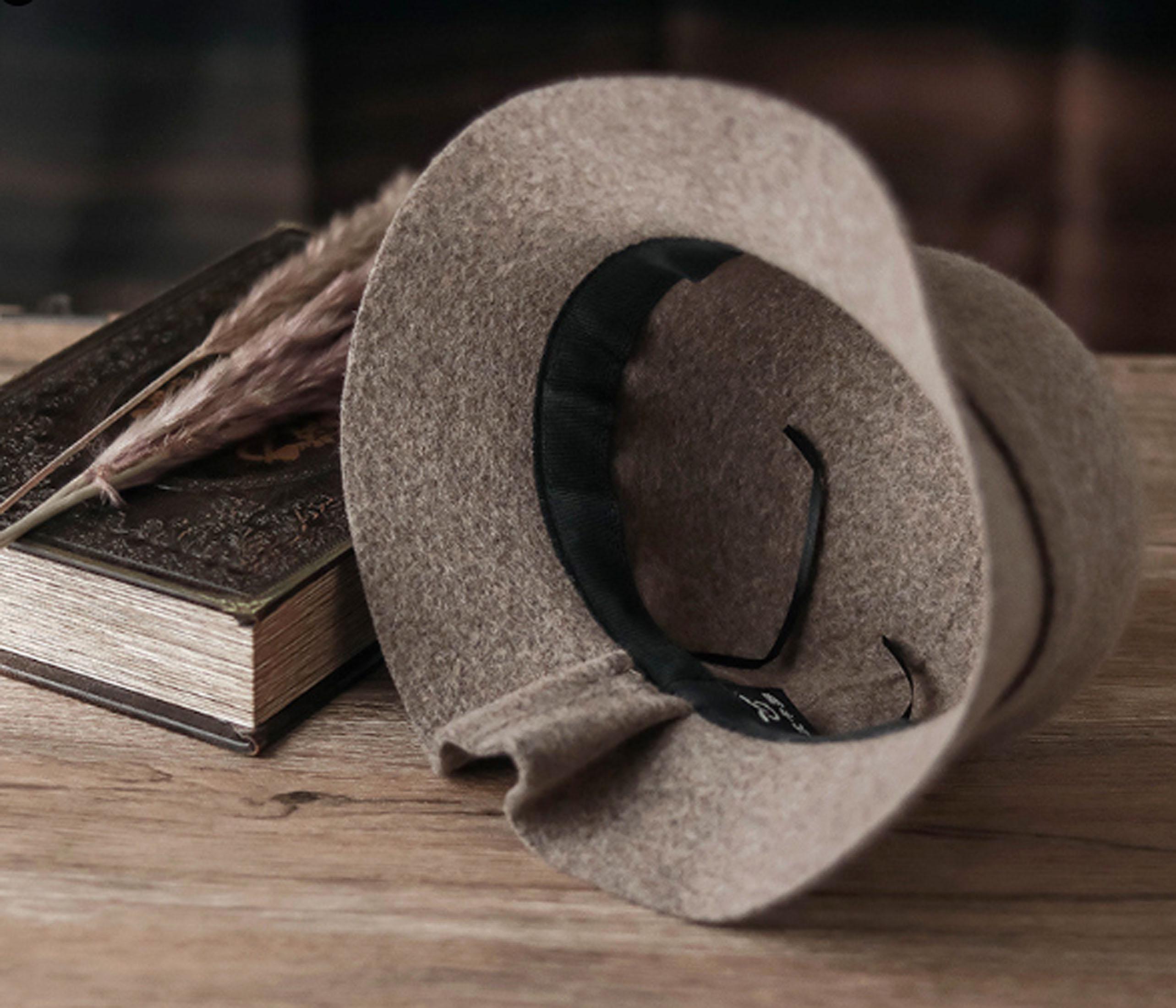 Wool Bucket Hat, Bow Accent, Adjustable Winter Fashion - Etsy