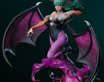 Unpainted Morrigan Darkstalkers 1/6 scale resin Garage kit Fanmade by Taniku Figures