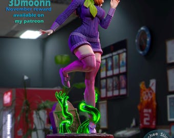 Daphne 1/6 scale Resin Garage Kit: 3D Printed Sculpture Fanmade by 3DMoon