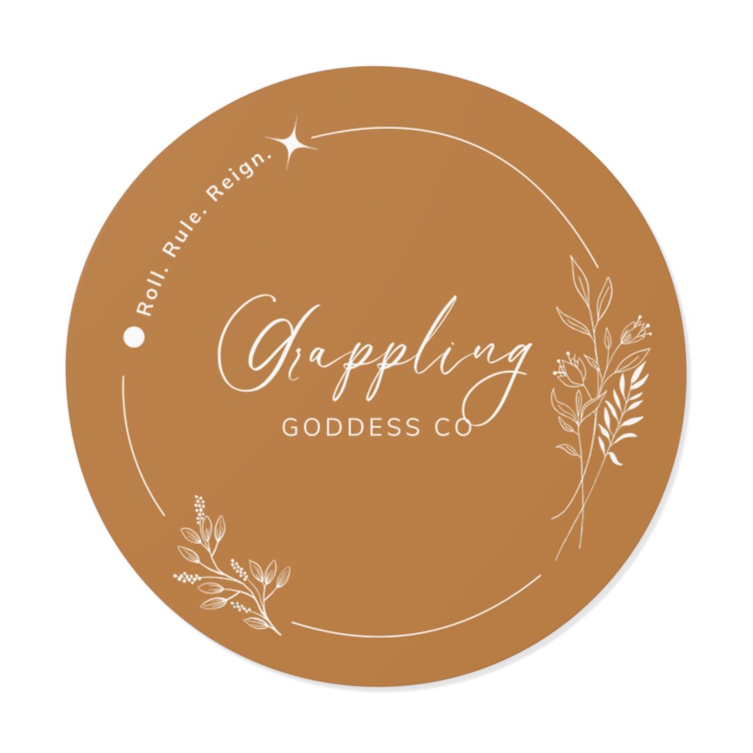 Jiu Jitsu Sticker for Women | Grappling Goddess | BJJ Vinyl Decal for ...