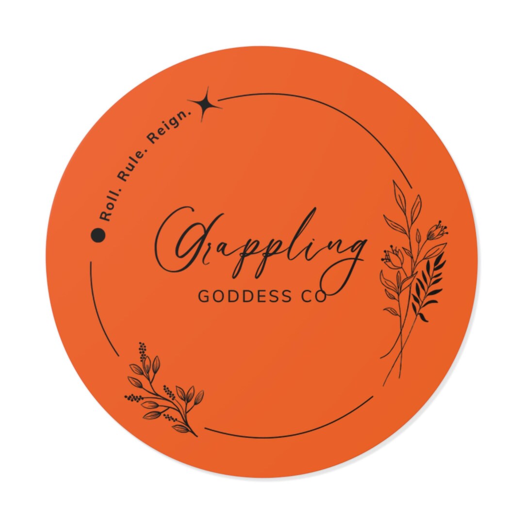 Jiu Jitsu Sticker for Women | Grappling Goddess | BJJ Vinyl Decal for ...