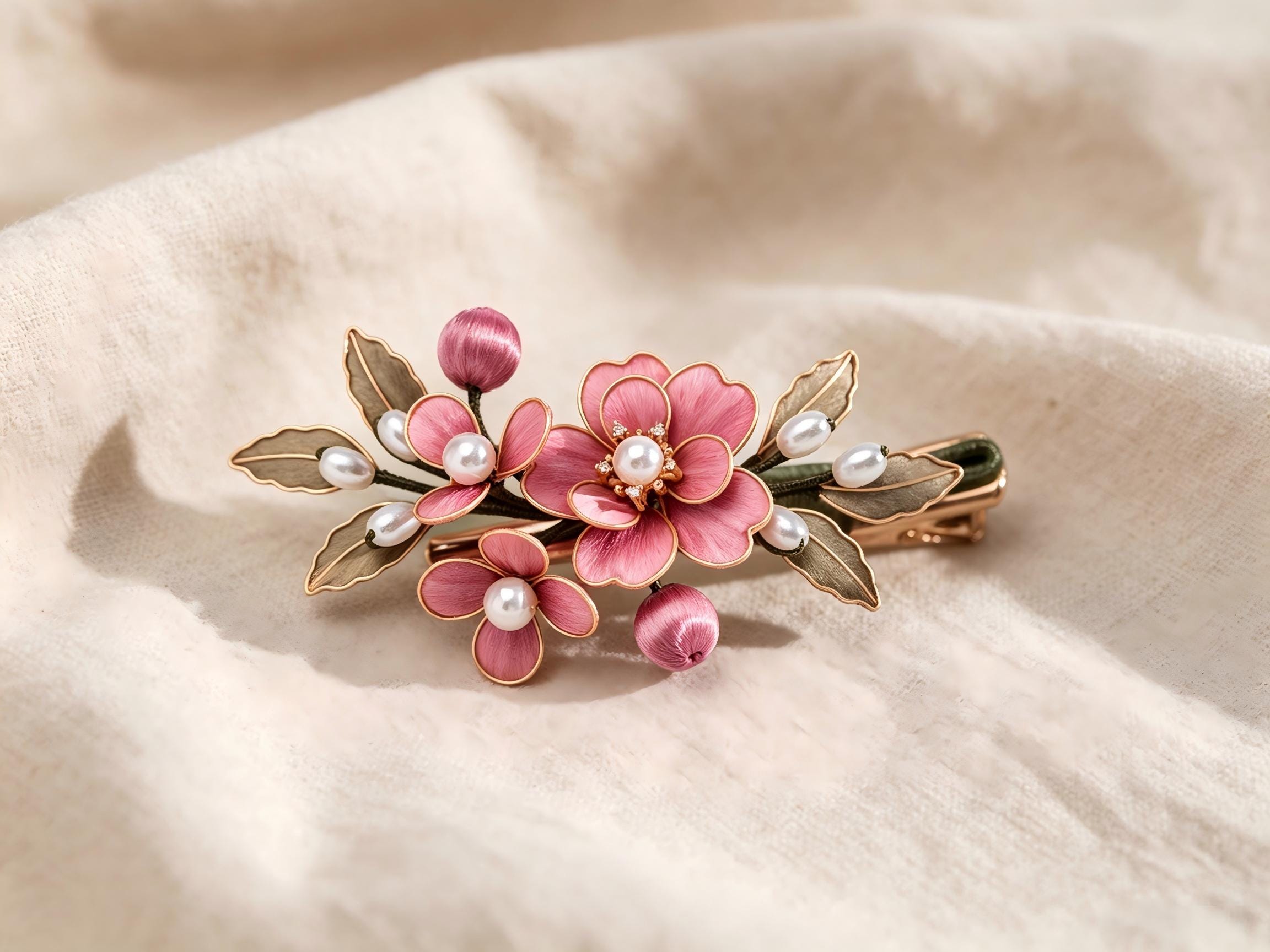 Sakura Hair Accessories - Etsy
