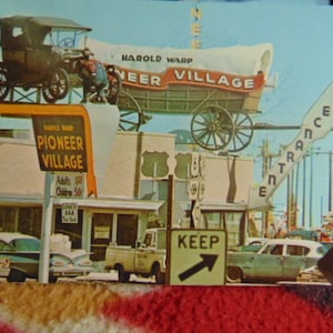 Vintage 50&#39;s/60&#39;s Harold Warp Pioneer Village in Minden, NE State Postcard.unused.NEBRASKA State..393..Historical Postcards,Travel Postcards