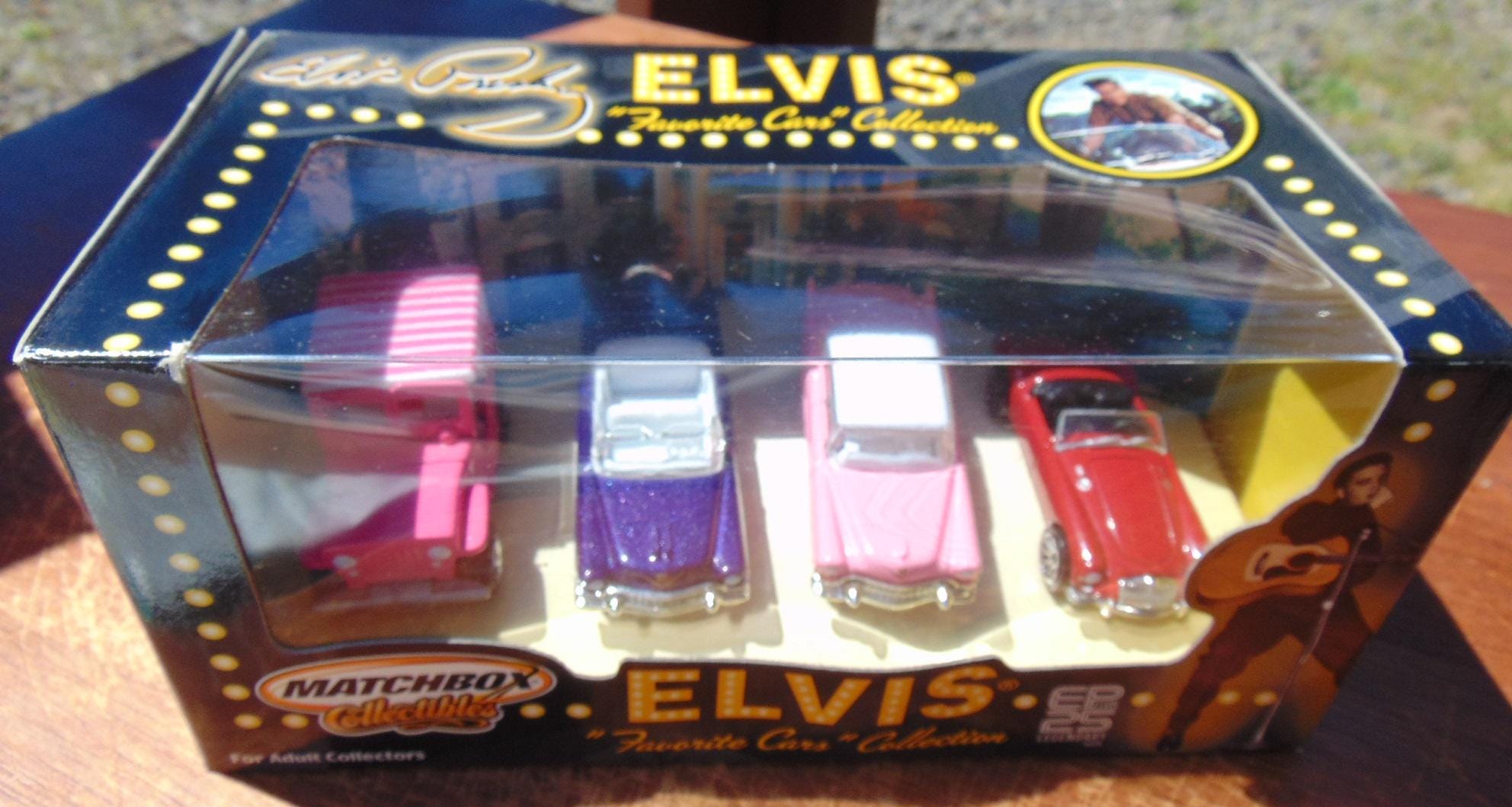 MATCHBOX ELVIS No.1 ミニカー 4台セット Vintage 2003 Matchbox Collectible ELVIS Favorite 4 Car Set in Orig