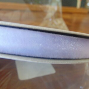 Unbranded ORCHID Velvet Ribbon.. 10mm & 6mm width..3 YDS for 6.00