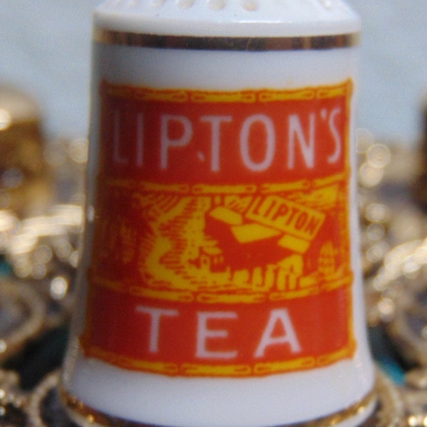 Lipton Tea Figurines Etsy