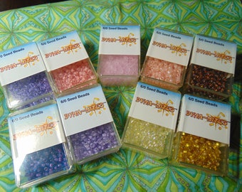 DYNAMITE Seed Beads size 6...40 Gram Box...Mixed Colors & Styles...Pick Which ONE You Want!