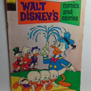 Vintage AWESOME 1976 Vol 36 #12 Walt Disney's Comics & Stories Donald Duck Comic Book..#3..Vintage Comic's,Vintage Cartons,Vintage Funnies..