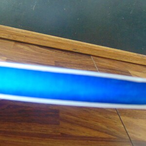 Unbranded ROYAL BLUE Velvet Ribbon.. 10mm & 6mm width..3 YDS for 6.00