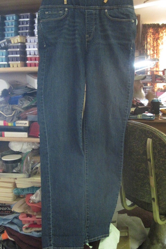 Vintage Woman's Designer LEVI STRAUSS sz 10 Elasti