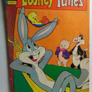 Vintage AWESOME 1976 Oct #10 GoldKey Looney Tunes Bugs Bunny & More Comic Book..#7..Vintage Comic's,Vintage Cartons,Vintage Funnies..