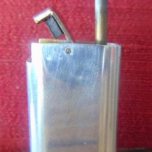 Vintage BEAUTIFUL PERFUMETTE NYC Small Purse Carry Aluminum Perfume Atomizer...Vintage Perfume,Vintage Vanity Decor,Vintage Atomizers