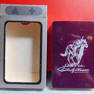 VINTAGE ExCellEnT 60&#39;s/70&#39;s Complete Set of Sealed Souvenir GULF STREAM Standard Playing Cards in Box..Vintage Playing Cards