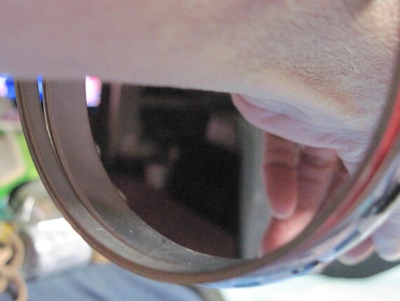 Vintage BEAUTIFUL Retro Set of 2 'Zebra' Stripe &… - image 3