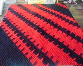 EXTRA Large Extra Thick Crocheted Hot Pad,Baby Toddler Place Setting,Craft Mat,Cat or Miniature Dog Cat Rug so many uses scrap yarn
