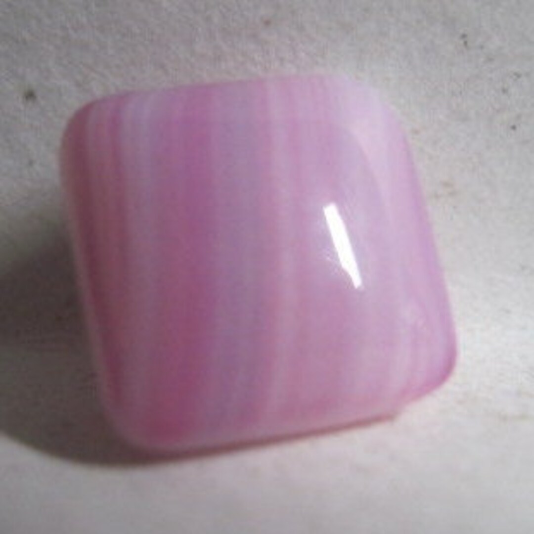 VINTAGE RETRO 1950's/60's Lavender,pink & White Striped Slag Glass