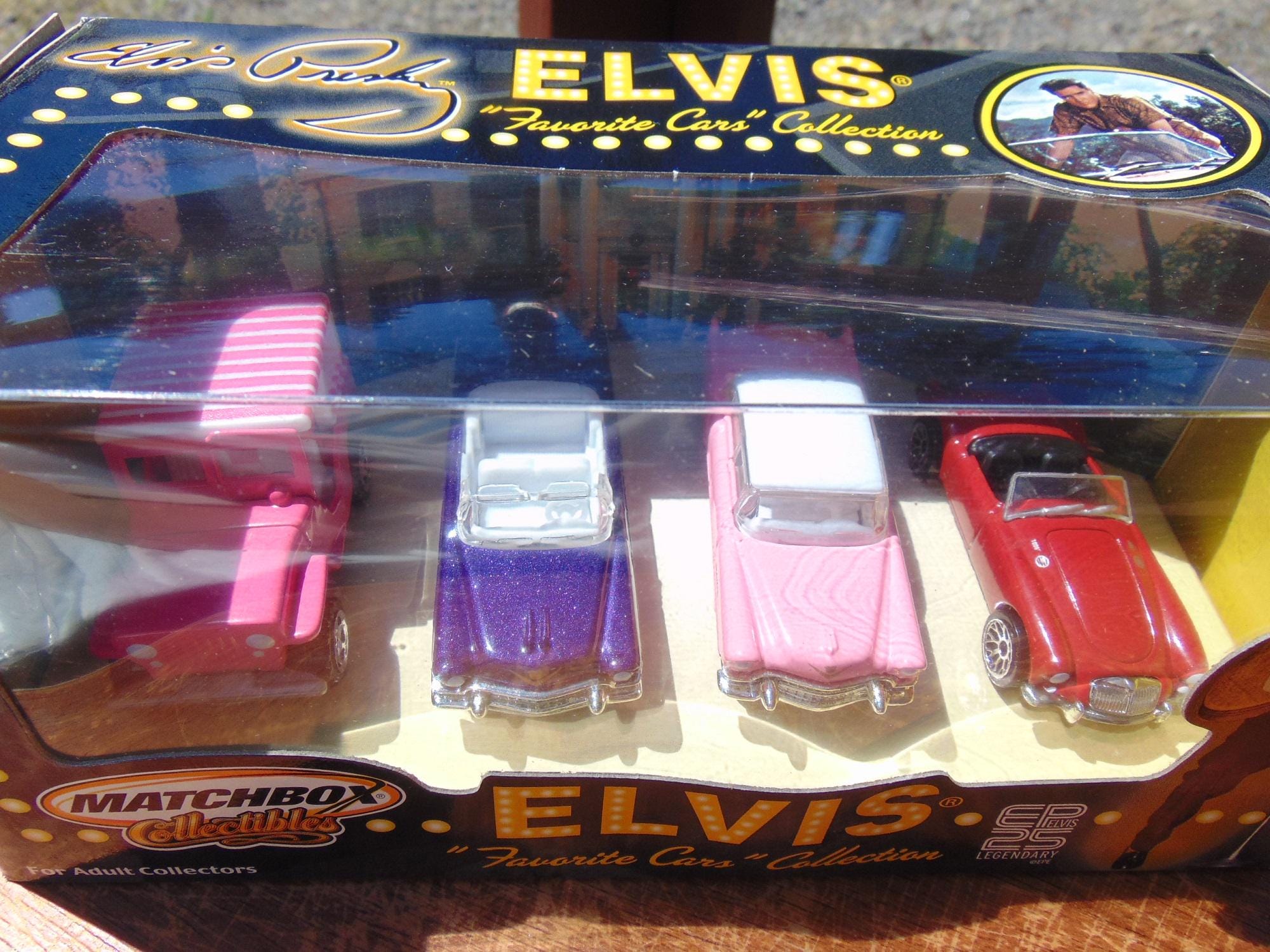 MATCHBOX ELVIS No.1 ミニカー 4台セット Vintage 2003 Matchbox Collectible ELVIS Favorite 4 Car Set in Orig