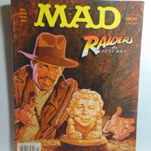 Vintage AWESOME 1982 Jan #228 MAD Magazine Raiders of the Lost Art Comic Book...#42..Vintage Comic's,Vintage Cartoons,Super Hero's