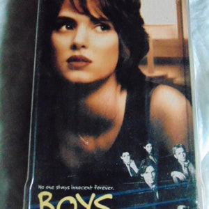 Vintage Movie "boys"...vhs Tape...winona Ryder (2003)...used...vintage