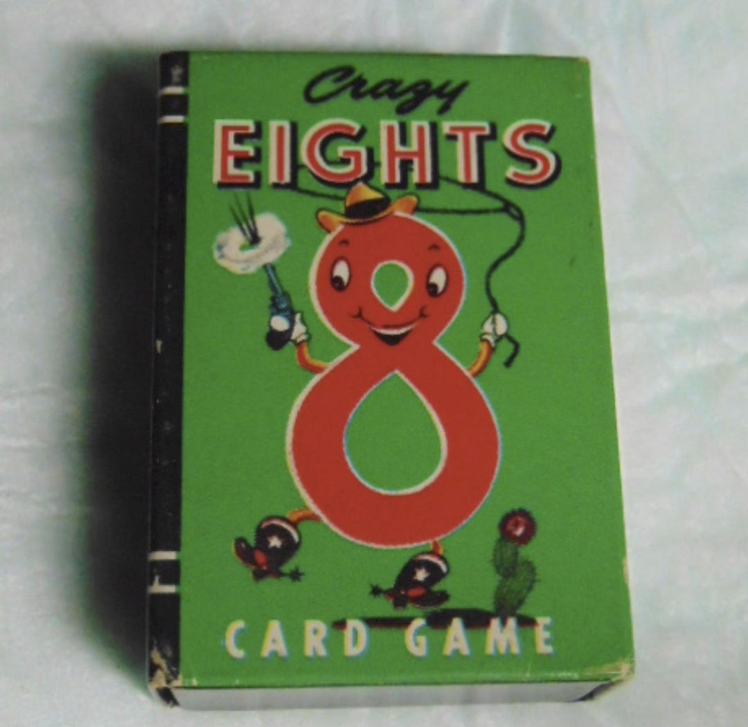 Vintage 50's MINI Whitman's Publishing Peter Pan CRAZY 8'S Kid's