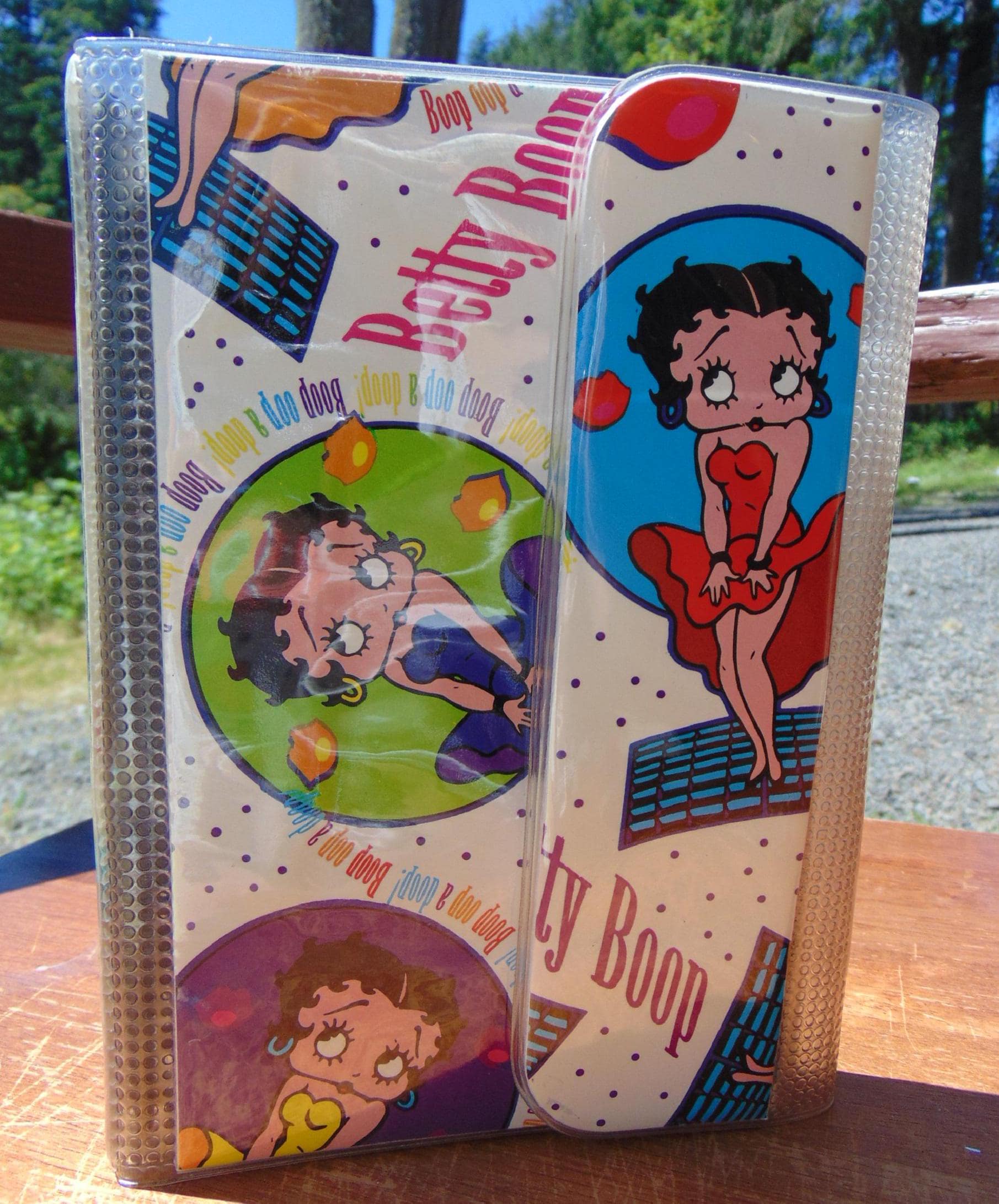 VINTAGE 1995 Betty Boop 3 Ring Mini Address & Organizer Book
