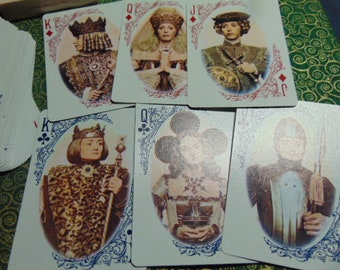 VINTAGE ExCellEnT Complete Set of Virginia Slims Cigarette Advertising Playing Cards w/ Box,,,.70&#39;s-80&#39;s Era...&quot;You&#39;ve Come a Long Way Baby&quot;