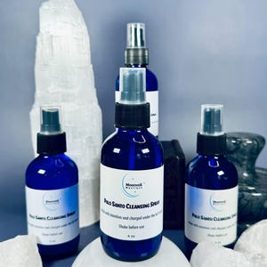 Palo Santo Spray | Smoke Free Crystal-Infused Smudge Mist image 5