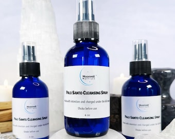 Palo Santo Spray | Smoke Free Crystal-Infused Smudge Mist
