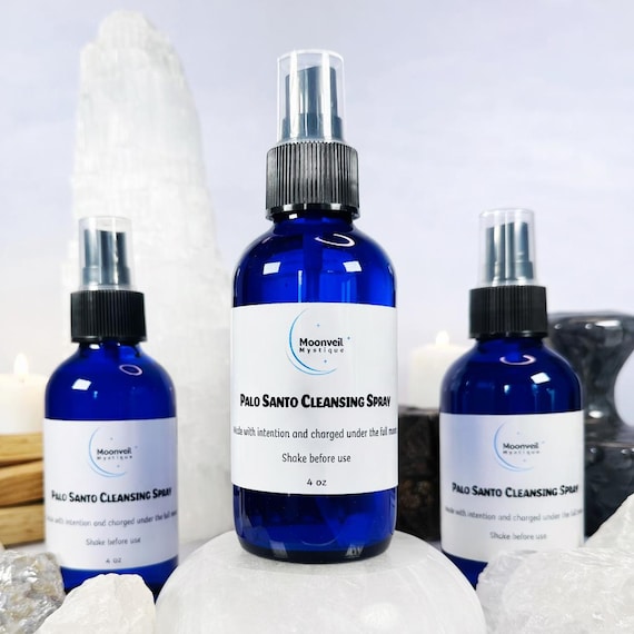 Palo Santo Spray | Smoke Free Crystal-Infused Smudge Mist