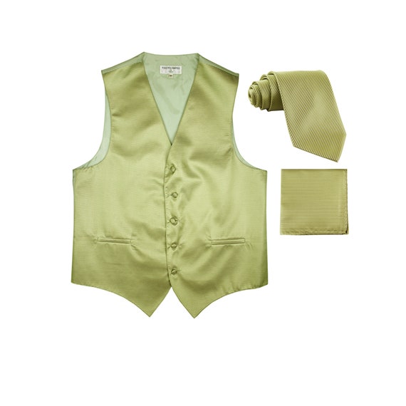 Men's Horizontal Striped Sage Green 