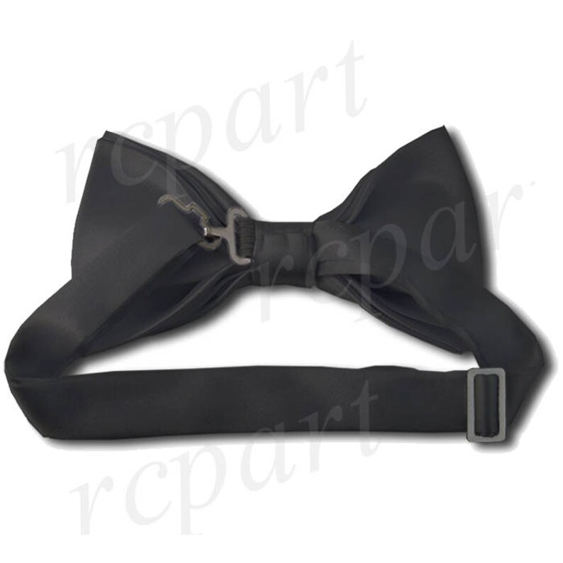 New Polyester Men/'s Solid Brown Pre-Tied Bowtie and Handkerchief for Formal Occasions