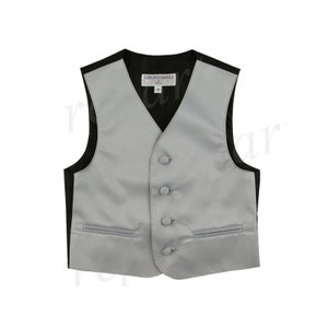 for Formal Occasions US size 2-14 Boy/'s Solid Lavender vest only