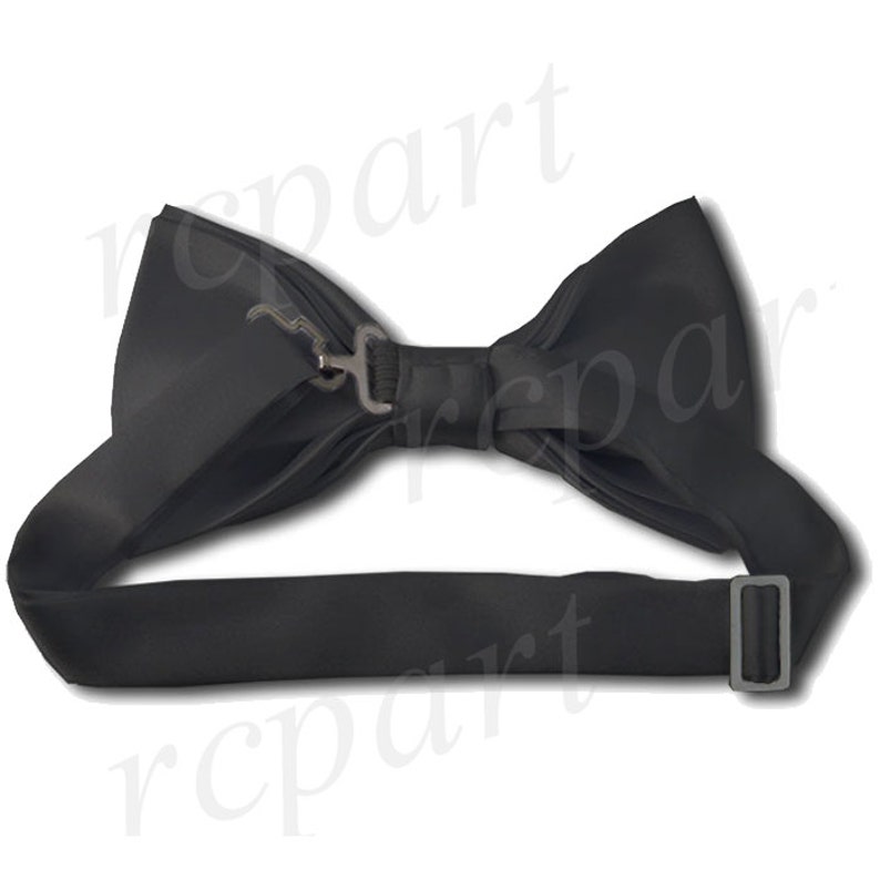 for Formal Occasions New Men/'s Plaid Black Burgundy White Pre-Tied Bowtie