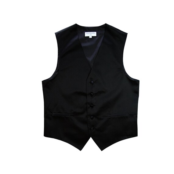 black vest mens