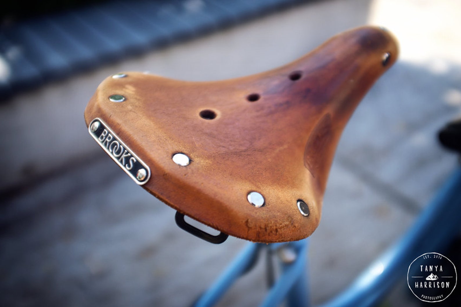 vintage brooks bike seat