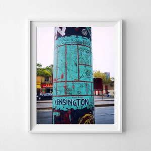 Toronto Photography Kensington Market Map Chinatown Spadina Avenue Toronto Art, Street Art Small and Large Wall Art Prints Available image 1