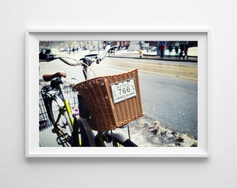 Toronto Islands Bicycle Art - Bike Tag Photograph - Gift for Cyclists, Bicycle Print, Bike Art - Small and Large Wall Art Prints Available