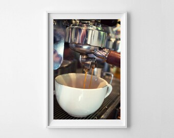 Coffee Art Food Photography - Coffee Kitchen Art, Coffee Print