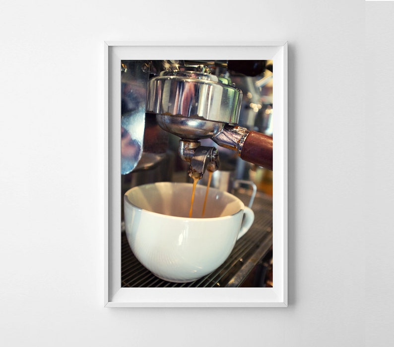 Coffee Art Food Photography Coffee Kitchen Art, Coffee Print image 1