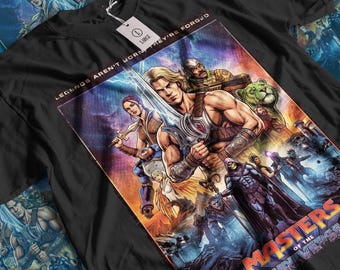Masters of The Universe Movie T-shirt: Vintage Superhero Movie Unisex Graphic Tee