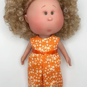 Clothes for 12” Mia Doll Nines d'Onil ROMPER Yellow Purple Orange Pink outfit