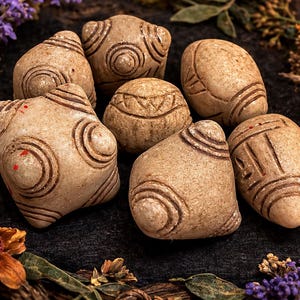 Chamanismo Andino Peruano - Conjunto de chips de 7 montañas/7 chakras - Chamanismo Peruano - Ceremonial - Ritual