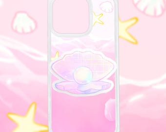 Pink Beach Phone Case & Grip Set-iPhone 16 Pro / iPhone 16 ProMax