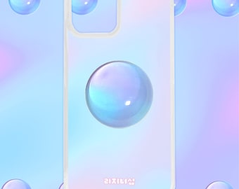 Pastel Tricolor Phone Case & Grip Set-Samsung Galaxy S24 Series / iPhone 15 Series