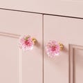 Daisy knobs and Pulls/Flower Drawer Knobs/Cabinet Handles/Closet Nursery room knob product logo