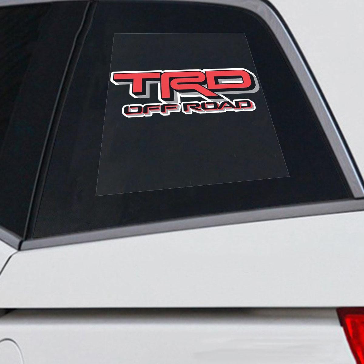 Tr Sticker Cars TRD off Road Racing Truck Laptop Car Wall Sticker - Etsy