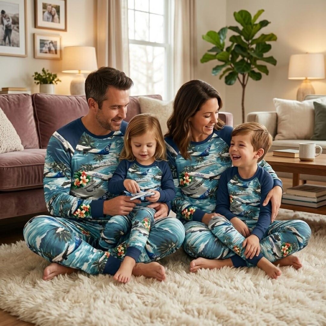 Alaska Airlines Boeing 737-900ER Pajamas, Aviation Aircraft Sleepwear ...