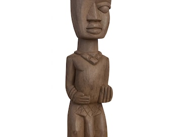 Osanyin - Statue en bois - Orisa of Herbal Medicine & Healing Knowledge