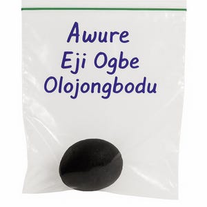 Akose Awure Eji Ogbe Olojongbodu – Black Soap for Good Luck, Abundance and Prosperity