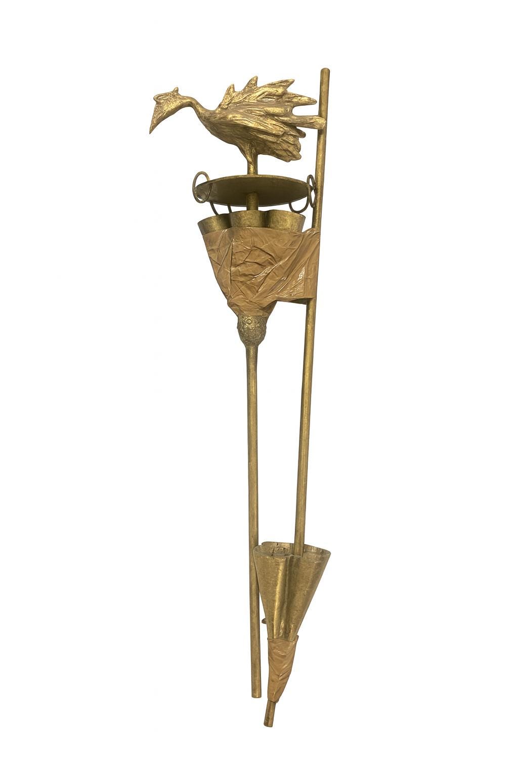 Solid Bronze Opa Osun Staff – Yoruba Sacred Symbol - Etsy